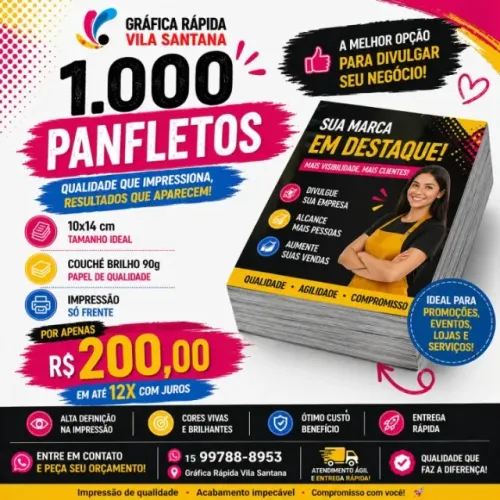 1.000 Panfletos