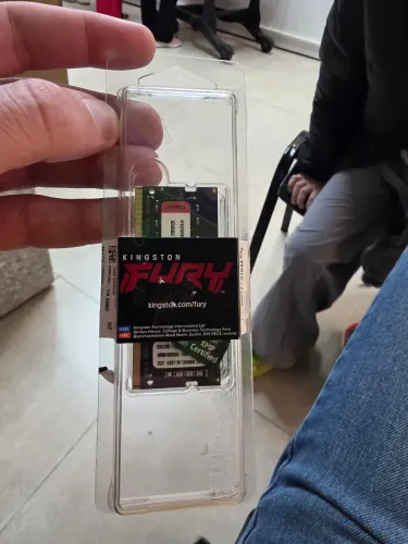 Memória RAM Notebook Kingston Fury Impact 8gb Ddr4 3200mhz (KF432S20IB/8)