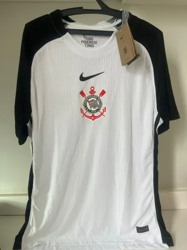 camisa corinthians 25-26 jogador masculina XL