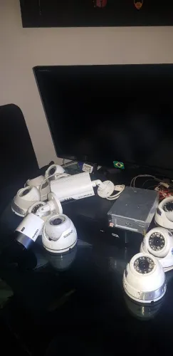Conjunto de monitoração de câmera completo