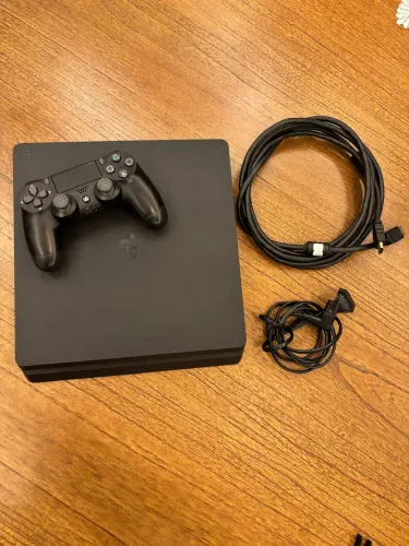 PS4 SLIM 1TB + CONTROLE + CABO HDMI