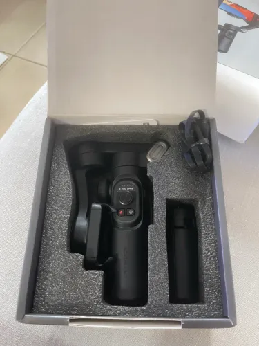 Gimbal Estabilizador Celular 3 Eixos Aochuan Smart XE Preto