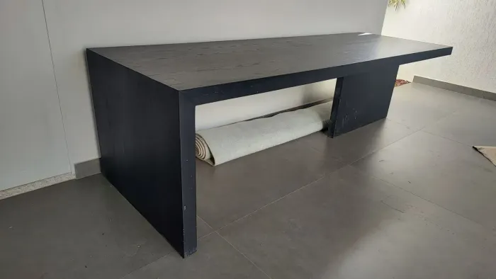 Mesa Athenas Carvalho ebanizado 