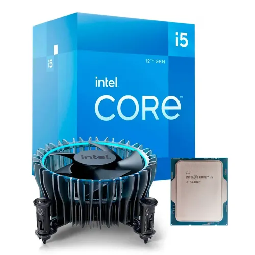 Processador Intel Core i5 12400F, 2.5GHz (4.4GHz Turbo)