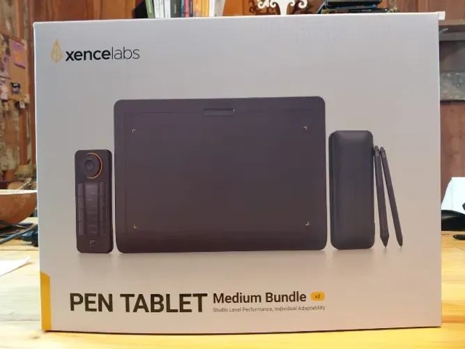 Mesa digitalizadora Xencelabs Medium Bundle V2 (garantia até 03/28)
