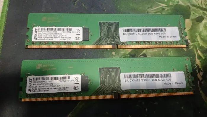 Kit memória smart  DDR 4 , 2x8 16 GB 3200 MHz.