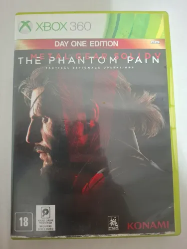 Metal Gear Solid V: The Phantom Pain (Day one edition) - jogo xbox 360