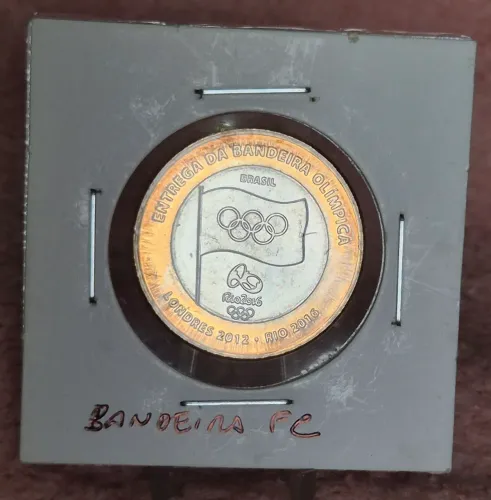 01 Coin Holder com Bandeira FC