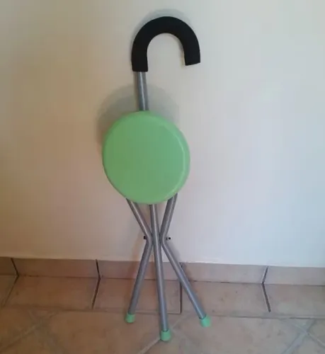 Banco-Bengala Portátil Dobrável - Verde