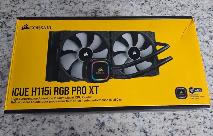 Water Cooler 280mm Corsair H115i RGB Pro XT