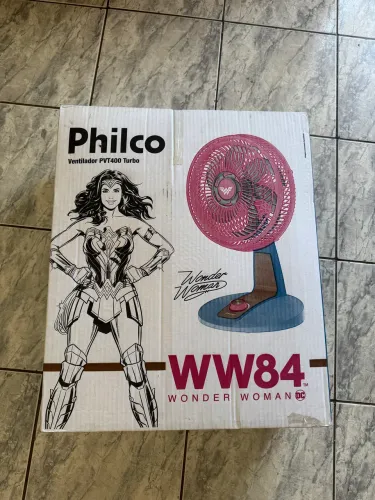 ventilador mulher maravilha philco