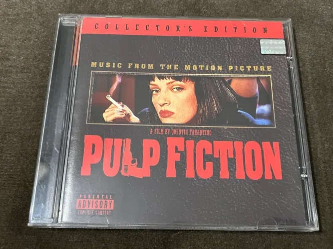 CD da trilha sonora do filme Pulp Fiction