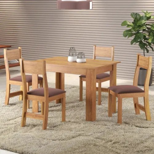 Mesa de cozinha com 4 cadeiras FRETE GRATIS