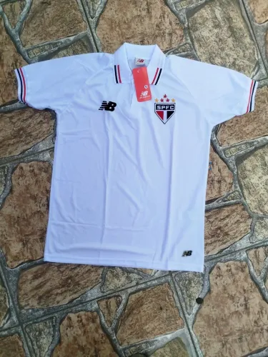 Camisa Polo São Paulo SPFC - New Balance (Nova / Bordada)