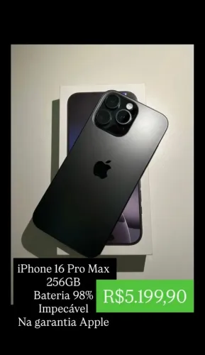 Iphone 16 pro max 