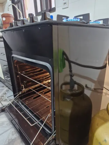 Fogão brastemp 4 bocas mesa de vidro