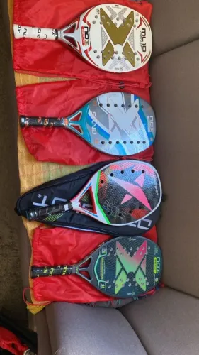 Raquetes Beach Tennis novas/origin, carbon 3k, balance equilibrado, peso entre 325 e 330gr
