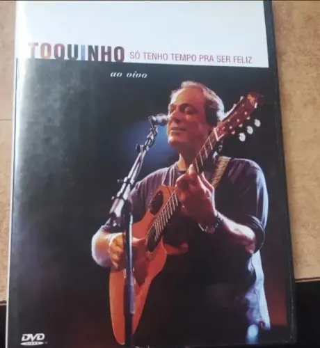 Dvd - Toquinho Só Tenho Tempo Para Ser Feli
