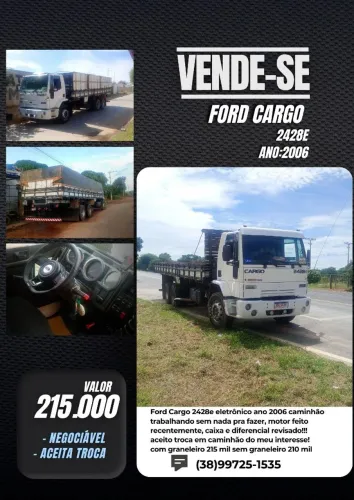 Ford cargo 2428e eletrônico 
