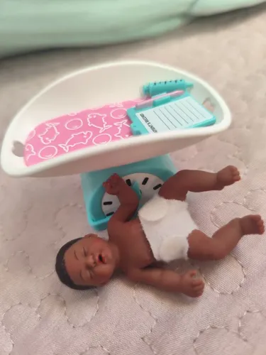 My mini baby série2. Bebê, bebezinho de silicone, Barbie. Completo 