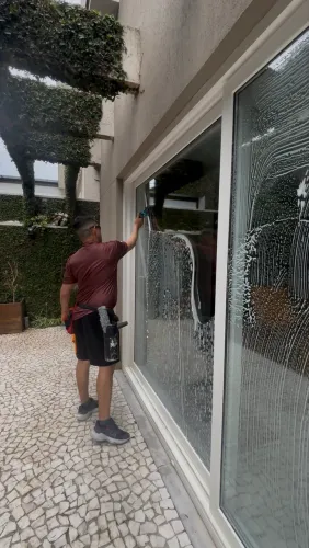 Profissional da limpeza 