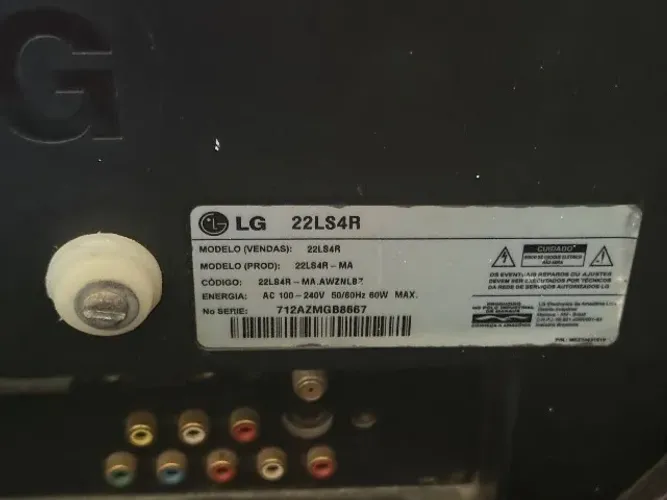 Monitor LG preto
