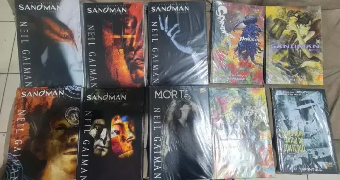 Sandman - (Coleção - 10 Edições Capa Dura sendo 6 edições definitiva)