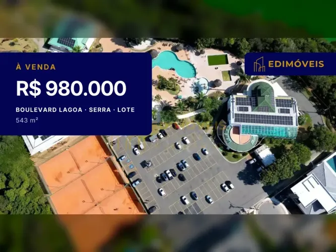 Apartamento em Boulevard Lagoa, condomínio completo com lazer incrível