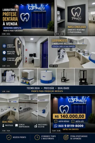 Laboratório de Prótese Dentária Completo