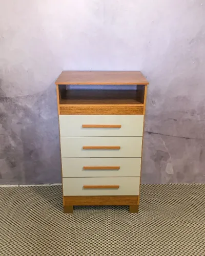 Cômoda 4 Gavetas MDF - Nova