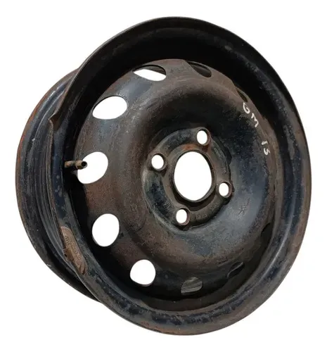 Roda Ferro Gm Chevrolet Onix Corsa Celta Aro 13 Preto