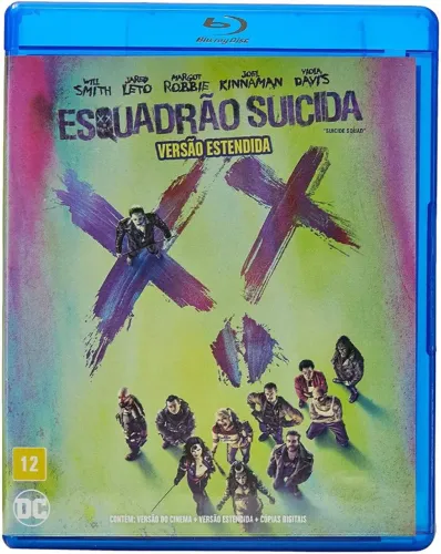 Filme Bluray - Esquadrão Suicida (2 discos)