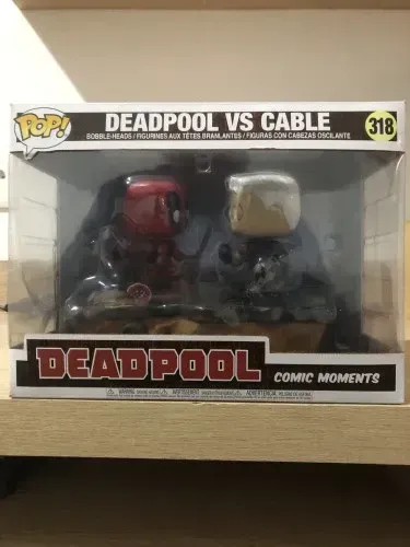 Funko Pop Deadpool Vs Cable Disney Marvel Deadpool Comic Moments 318