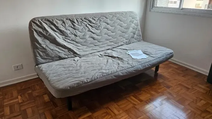 Sofá cama IKEA Nyhamn cinza
