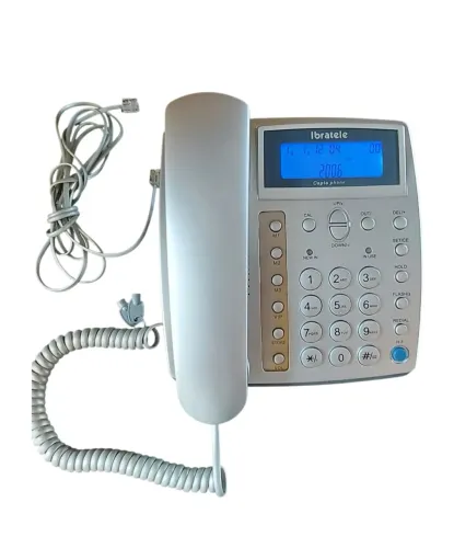 Telefone de linha com identificador<br>