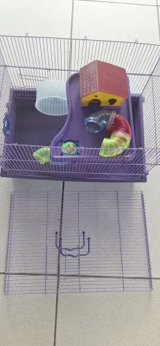 Gaiola para doação hamster 