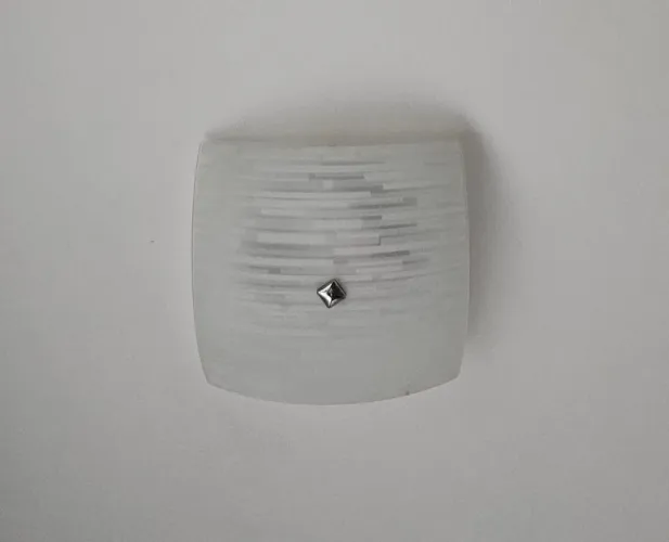 PLAFON DE VIDRO CHERUTI 2 LÂMPADAS