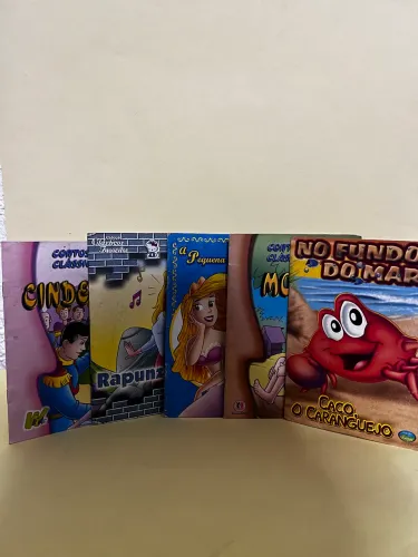 Lote de 5 livros