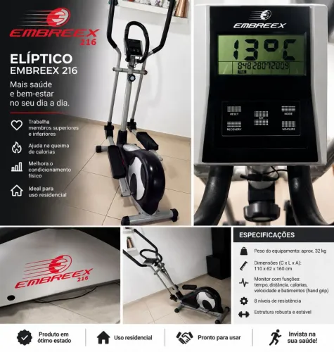 ELÍPTICO EMBREEX 216 - EXCELENTE ESTADO