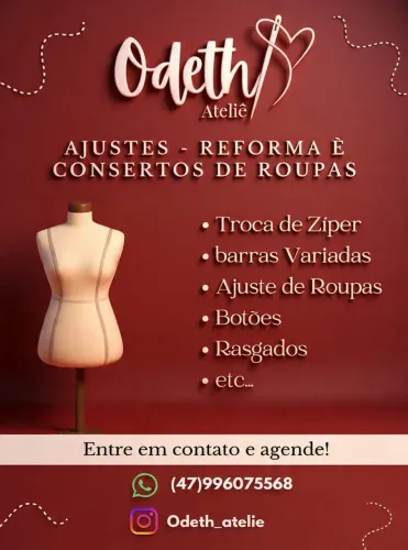 Costureira ajustes è Consertos