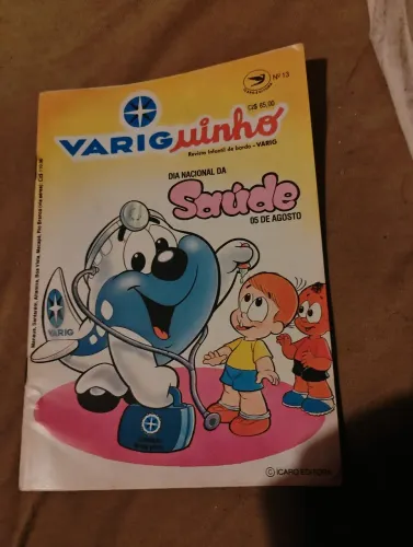 Revista gibi Variguinho edição número 13 Dia Mundial da Saúde