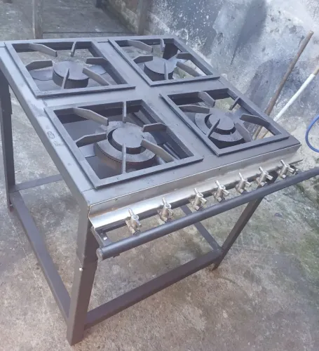 FOGÃO INDUSTRIAL SEMI NOVO BAIXA PRESSÃO 41 9- *