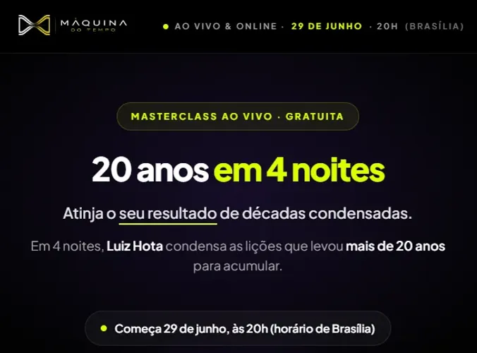 Treinamento para aceleração de resultados financeiros