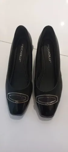 Sapato social preto Picadilly