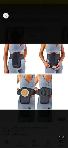 Bolsa suporte ostomia