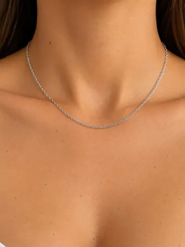 Corrente Ouro Branco 18k