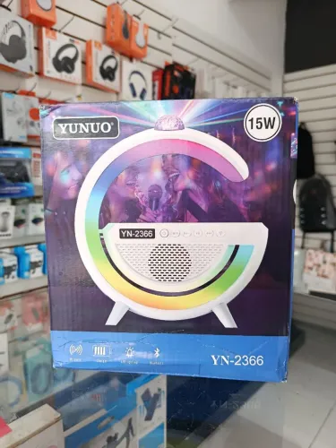 Caixa de som Bluetooth LED com carregador indução - entrega em são Luís e região 