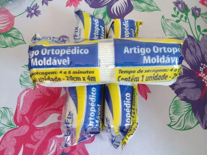 6 Ataduras Gessadas 20cm