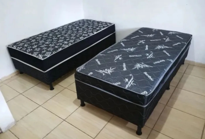 Cama Box Solteiro Conjugada