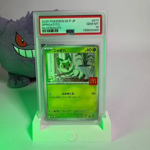 Sprigatito #017 Mc Donalds Japonesa PSA 10 Pokemon TCG